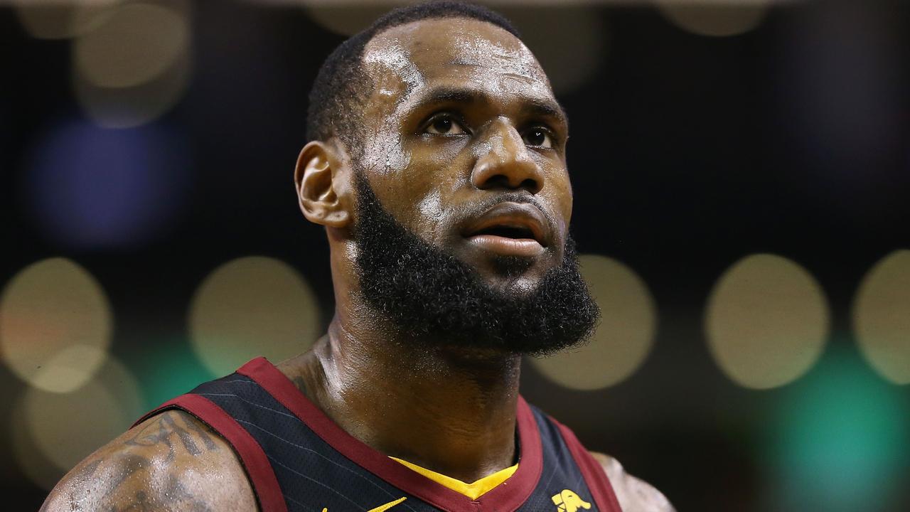 LeBron James beats Celtics, leads Cavs to 2018 NBA Finals.