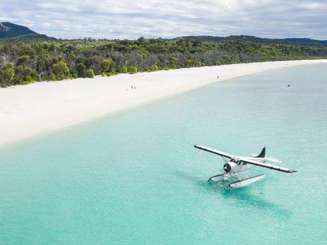 The closure of state and international borders brought parts of Queensland, particularly in places such as the Whitsundays and far north, to a standstill. Picture: Tourism and Events Queensland