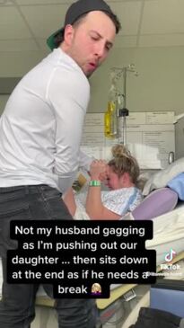 Dad tries out labour pain simulator to experience what pregnant wife will  go through - and can't handle it at all - Mirror Online