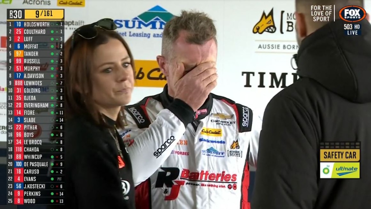 Dale Wood was in tears.