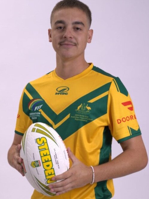 Jaymon Bob. Photo: Touch Football Australia