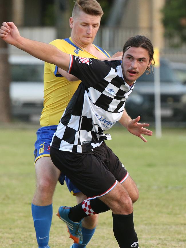 Oskar Dillon in action for Gold Coast Knights this year. Picture: Mike Batterham