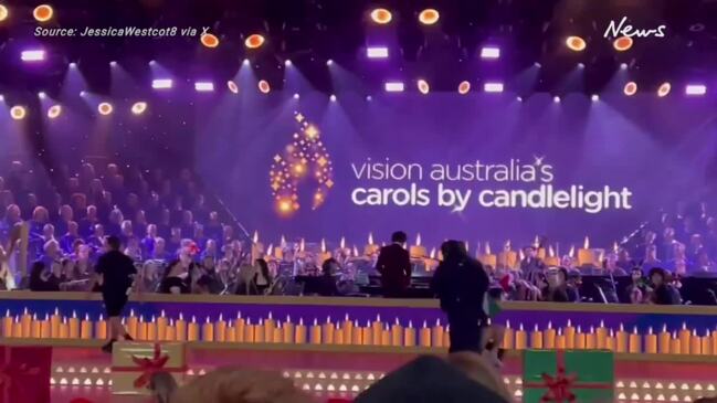 Pro-Palestine protesters disrupt Carols by Candlelight