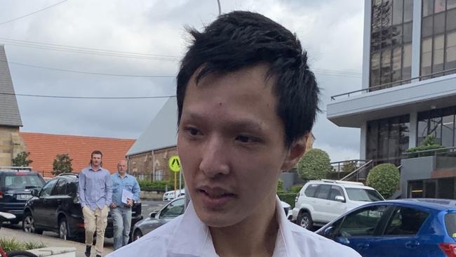 Minh Thien Ho arrives at Wollongong Local Court on October 11, 2019. Picture: Madeline Crittenden. 