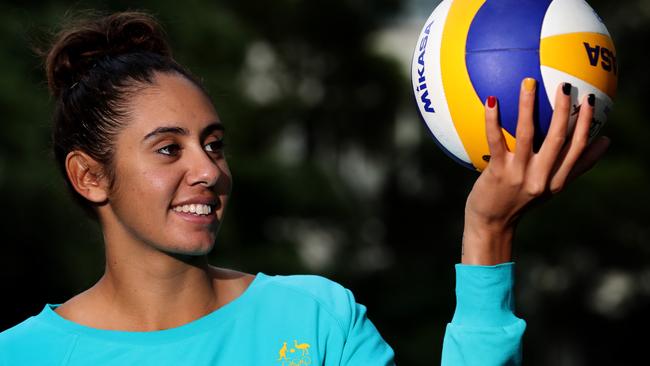 Australia Beach Volleyball Player Taliqua Clancy Living The Dream But Still Grounded By Her Proud Roots Daily Telegraph