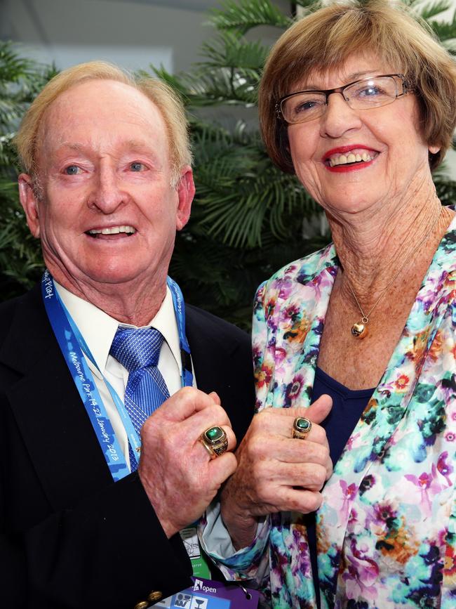 Australian tennis legends Rod Laver was in a completly different manner to Court.