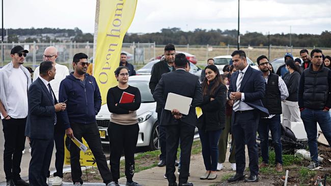 PropTrack has revealed the Melbourne suburbs where there are hundreds of buyers competing for a listing. Picture: Adam Yip