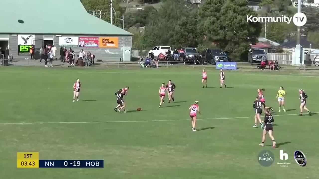 Replay: New Norfolk v Hutchins (Women) – SFL Round 4
