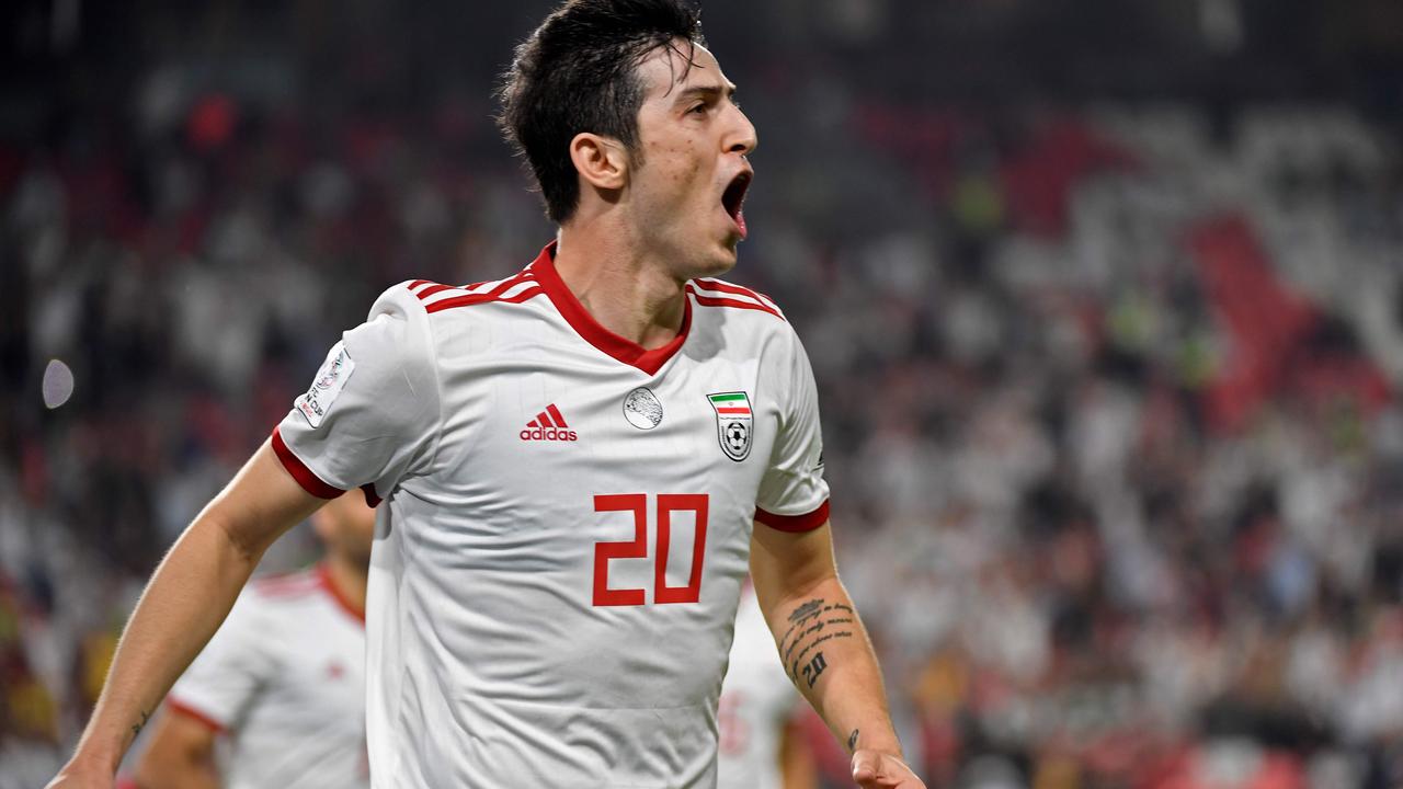 Sardar Azmoun helped Iran down Yemen 5-0.