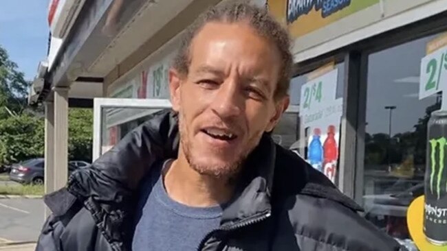 Delonte West speaks to reporter. Photo: TheImageDirect via TMZ, Twitter.