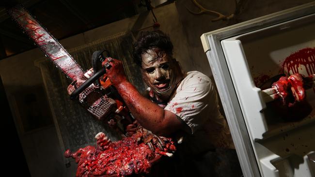 Who’s keen to see Leatherface? Picture Glenn Hampson