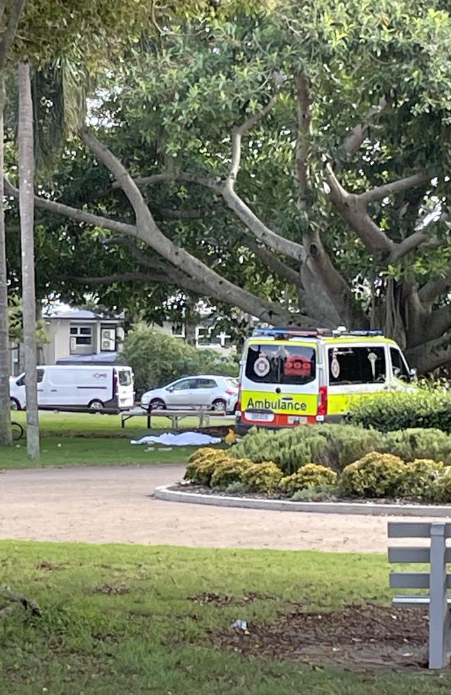 A person has died at Memorial Park in Burleigh Heads