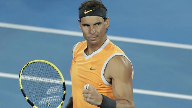 Who would bet against Nadal now? (AAP Image/Lynn Bo Bo)