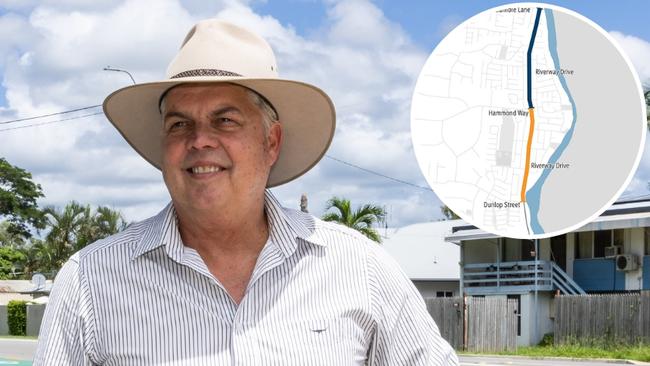 Thuringowa MP Aaron Harper and the Department of Transport and Main Roads said that in addition to helping reduce traffic pressure, the $95 million Riverway Drive Stage 2 upgrade project would also enhance safety. Picture: Supplied