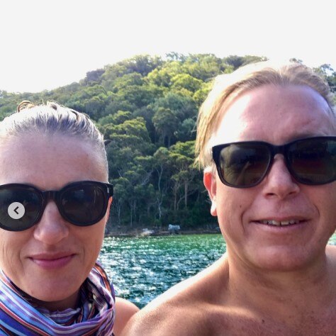 Skye McCardle and husband Tim Klingender, who died nine days ago in a boating accident. Picture: Instagram