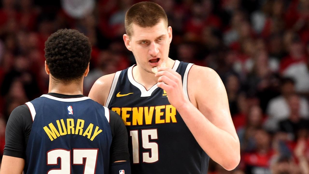 Nikola Jokic is looking good.