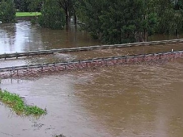 Road Bridge at Narda Lagoon on Rosewood-Laidley Rd, Laidley