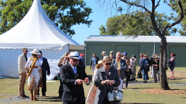 POP UP POLO BUNDABERG 2021: Crowds roll into the polo grounds at the Bundaberg Recreational Precinct.