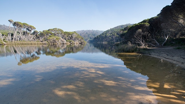 Bournda Lagoon on the Sapphire Coast. Picture: NSW National Parks and Wildlife Service