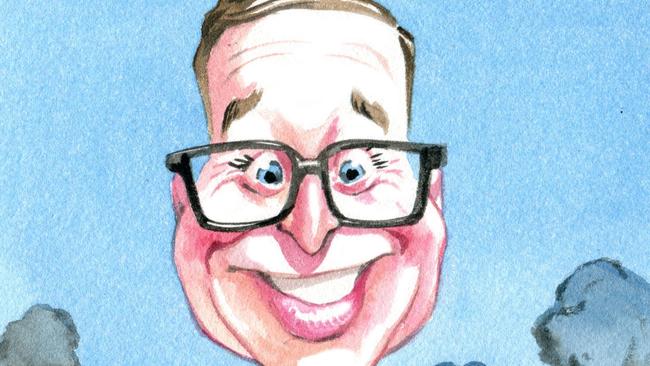 Qantas chief Alan Joyce. Artwork: Sturt Krygsman