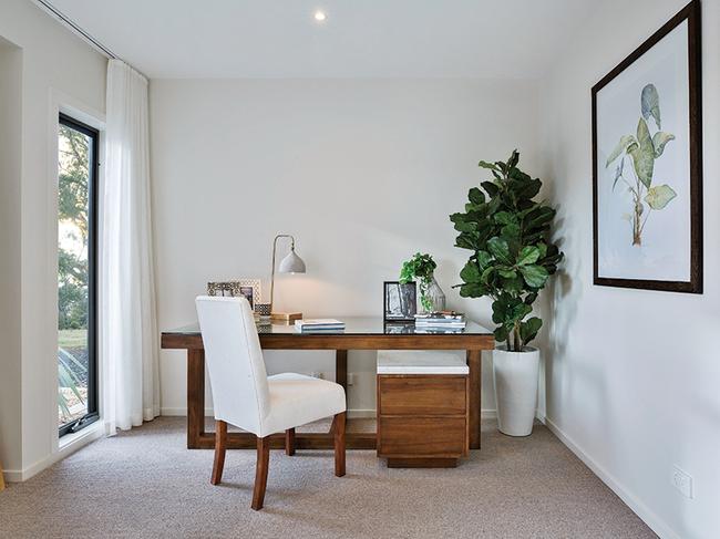 Many home buyers now want a dedicated working space. Picture: Porter Davis Homes