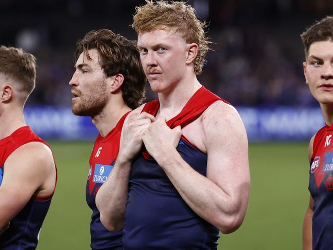 Melbourne are adamant Clayton Oliver is staying. Picture: Picture: Getty Images