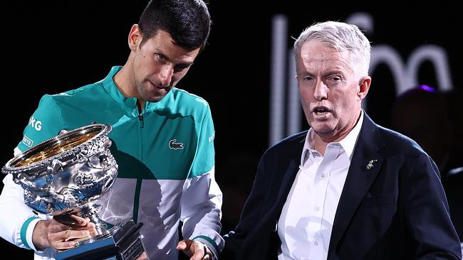 Novak Djokovic and Craig Tiley are at the centre of the imbroglio.