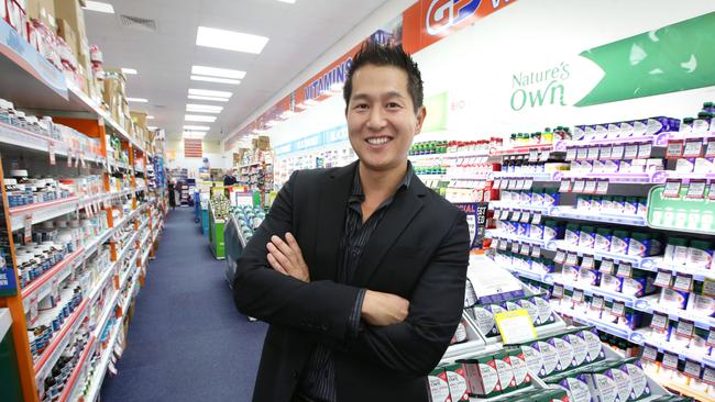 Good Price Pharmacy founder Anthony Yap in the warehouse complex that started off a chain reaction for him - he now has 40 warehouse-type stores across the country, annual turnover of more than $200 million and 750 employees.