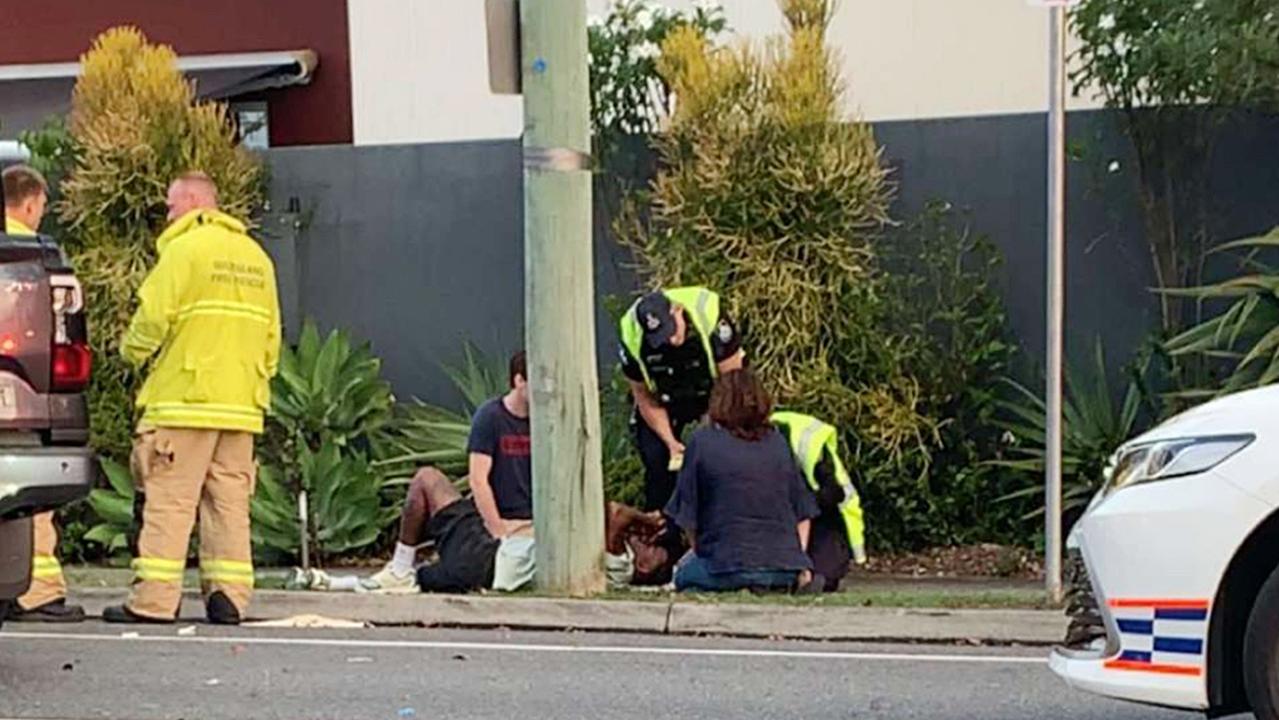 Brisbane Broncos player Ezra Mam tested positive to a road-side drug test. Source: Supplied.