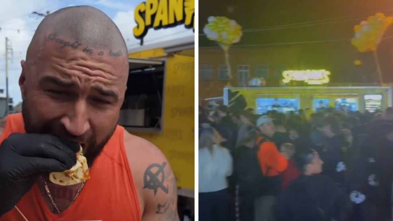 Wild scenes at YouTuber’s kebab shop