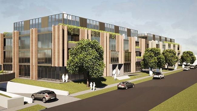 A render of the $38 million proposal for 8-20 King Street Oakleigh.