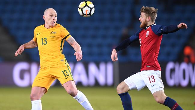 Aaron Mooy didn’t really get into the game.