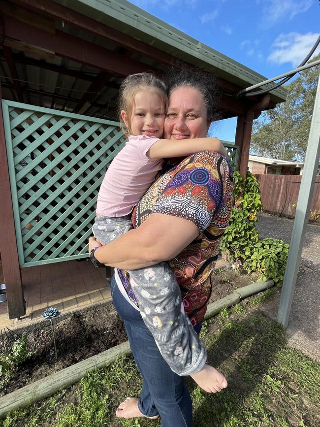 Mia and Michelle Brown are relieved after Mia injected her dying mother and rang 000.