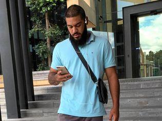 Nathan Iosefa leaves Ipswich Magistrates Court