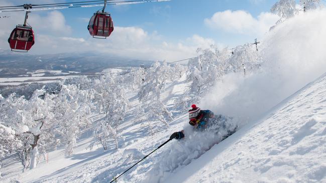 Moran is planning to take to the slopes with his son.