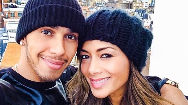 Lewis’s love for cars put ex-girlfriend Nicole in the shade. Picture: Instagram.