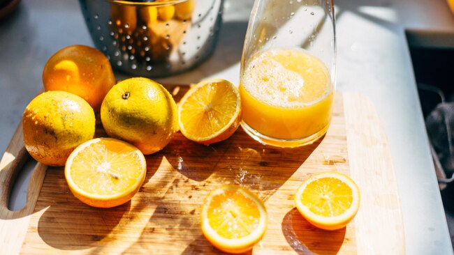 Unlike a lot of fruits, even the juice from an orange is packed full of impressive benefits. Image: Getty