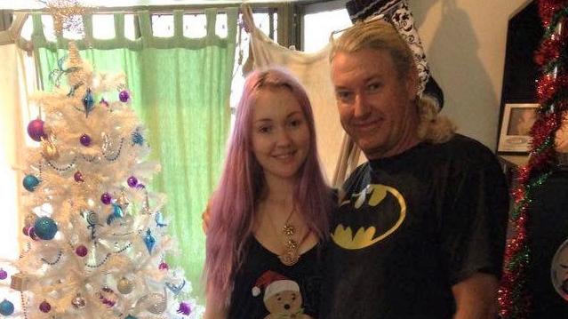 Toyah Cordingley pictured with her father Troy Cordingley in more recent times. Picture: Facebook