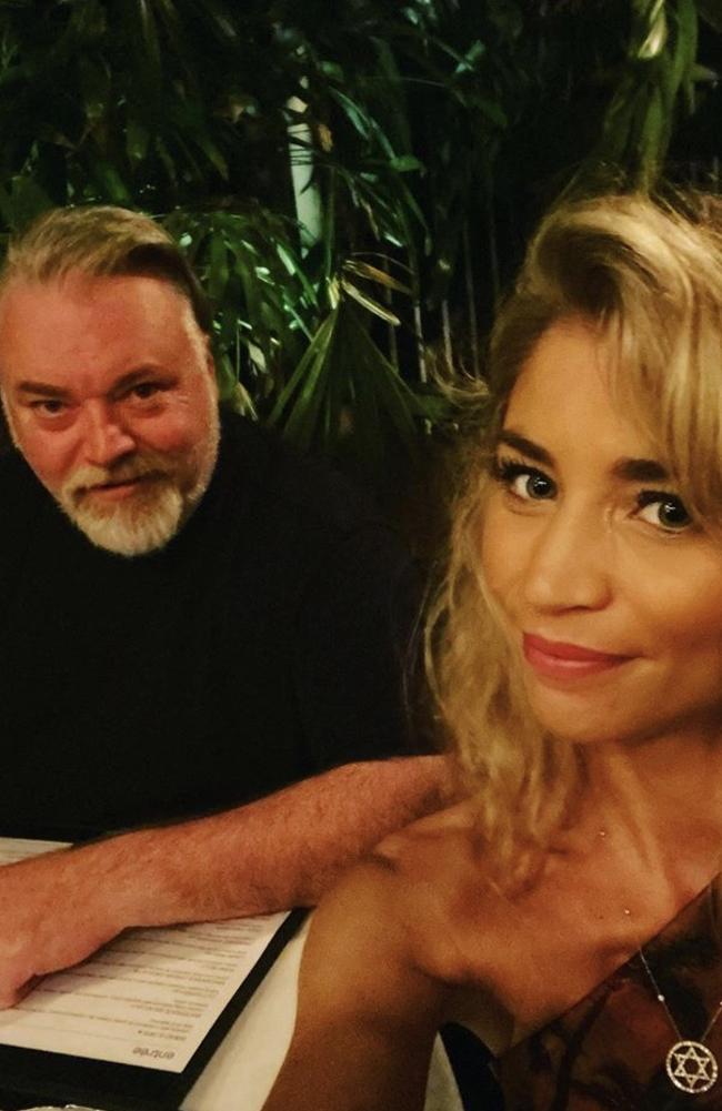 Kyle Sandilands gushes about new girlfriend Tegan Kynaston on 60 Minutes. Picture: Instagram