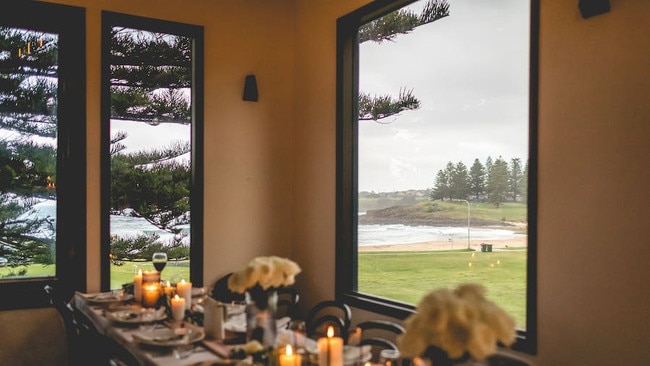 Upstairs in Silica Restaurant’s more formal dining area. Picture: Destination Kiama