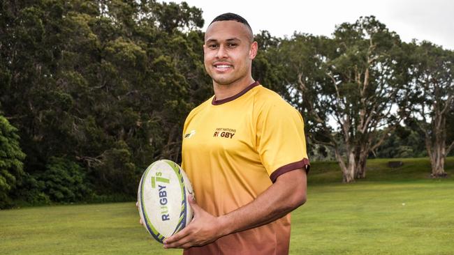 Former NRL player Tyrone Phillips has made the First Nations rugby team. Pic: Rugby Australia