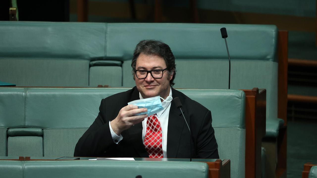 George Christensen will abstain from voting, or crossing the floor, unless the government scraps vaccine mandates. Picture: NCA NewsWire / Gary Ramage