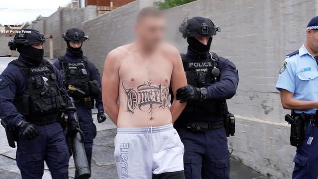 A 19-year-old was arrested in Leichhardt following police raids.