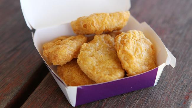 The real McDonald's chicken nuggets.