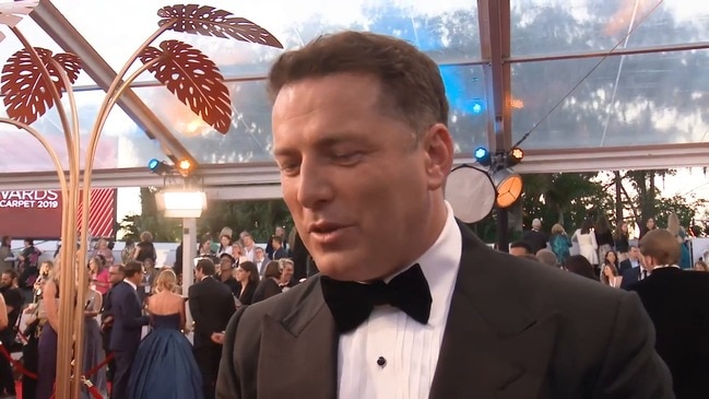 Karl Stefanovic steps out on red carpet "raring to go".