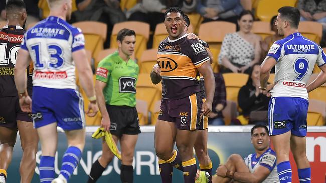 Tevita Pangai Junior is facing the sack after a COVID breach. Picture: Getty Images