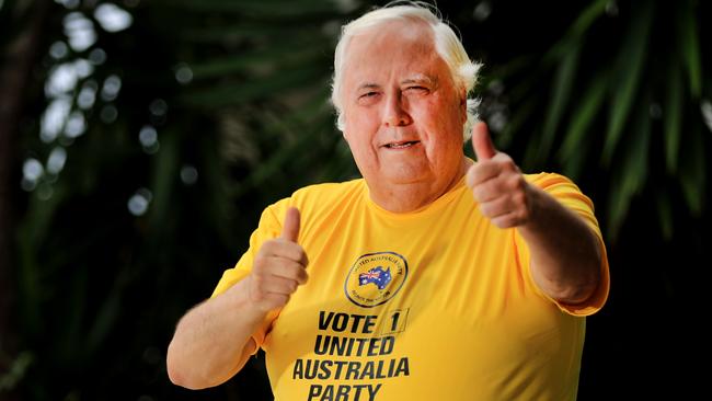 It’s expected the United Australia Party will pick up fringe votes from disaffected voters.