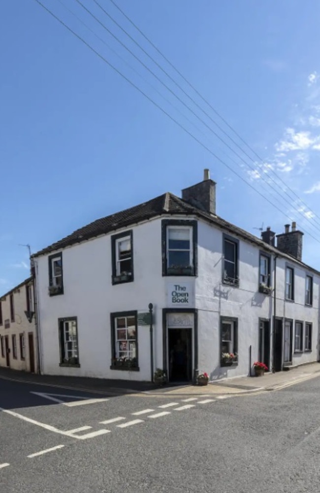 The Open Book, a unique one-bedroom literary escape located in Wigtown, in the Scottish highlands. Picture: Airbnb