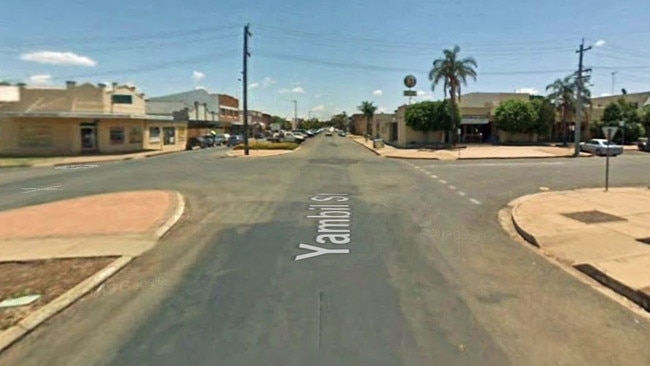 An elderly man has suffered several facial fractures following a horrific attack in the middle of the street in the NSW Riverina region. Picture: Google