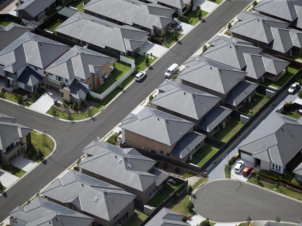 Experts have warned of the dangers of this type of housing development. Picture: Jonathan Ng